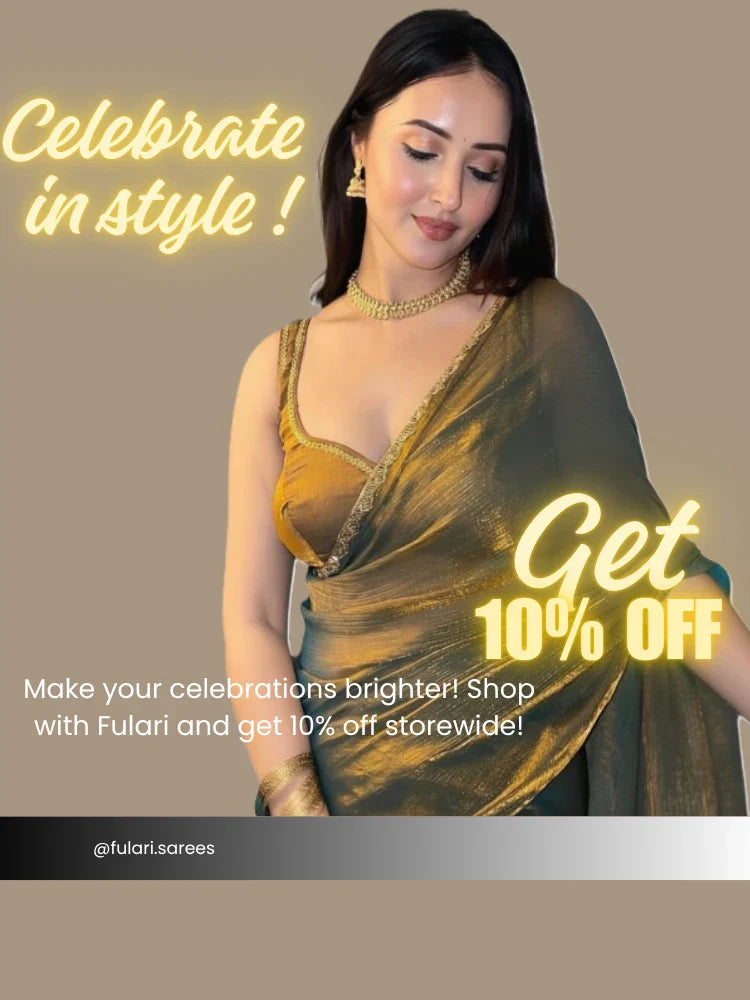 ✨ Celebrate in Style with Fulari – Where Every Saree Tells a Story!