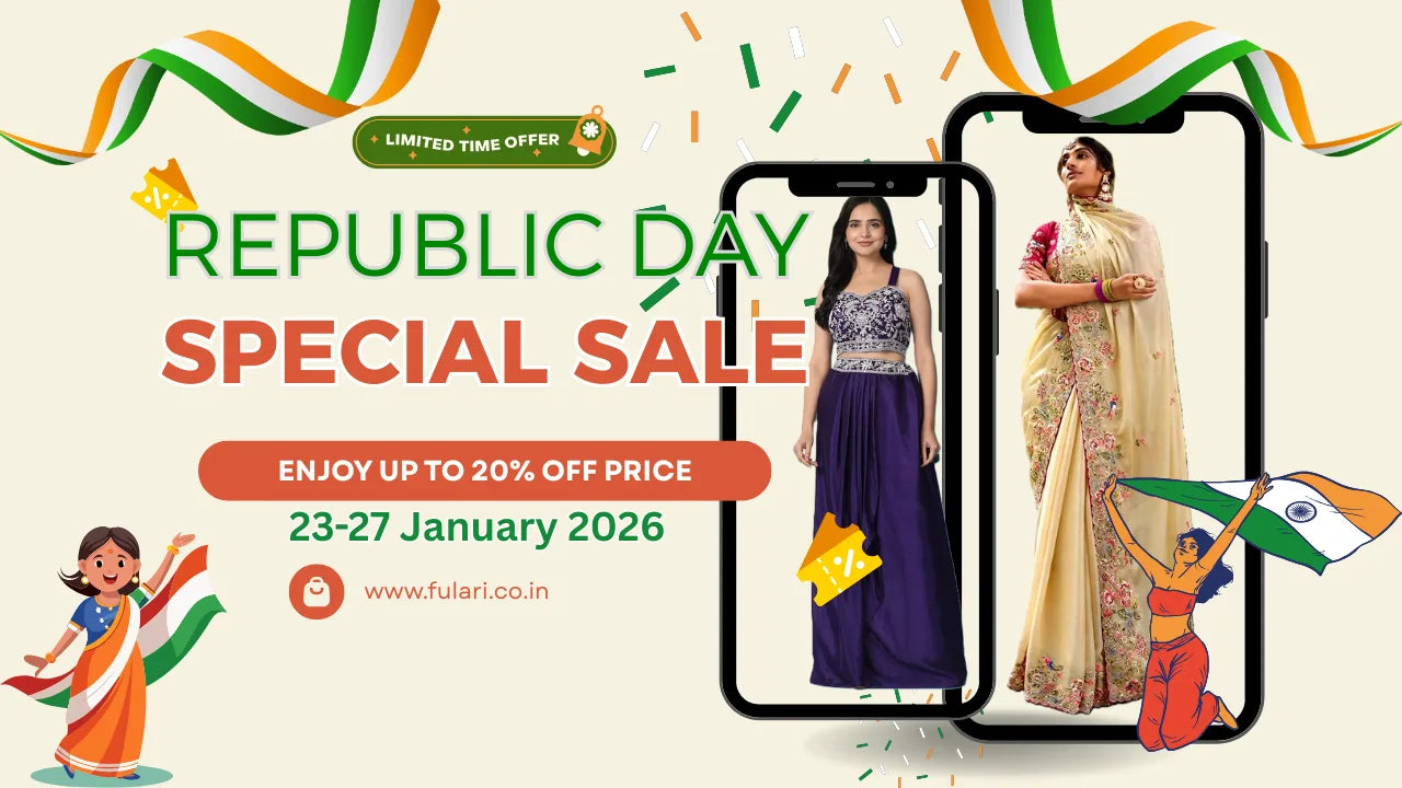 Fulari Republic Day Saree Sale – Celebrate Indian Elegance with Exclusive Offers