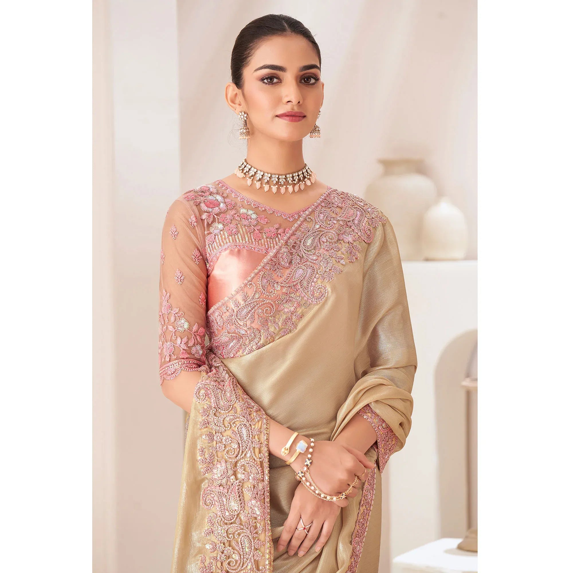 STYLISH SOFT SILK SAREE BY FULARI