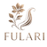 Logo of FULARI with decorative leaves on a white background