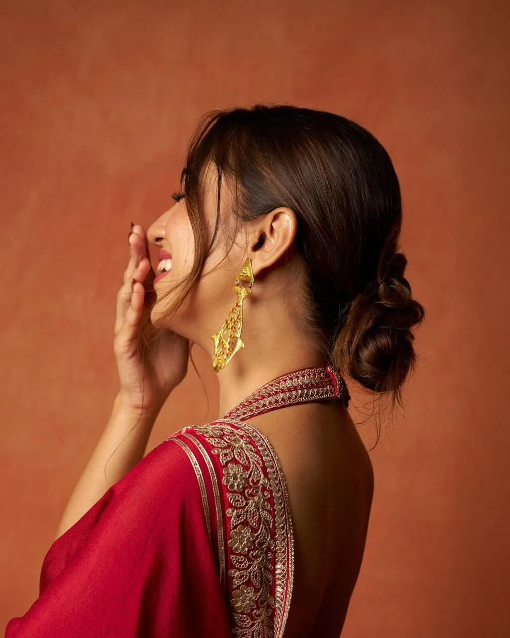 without saree blouse