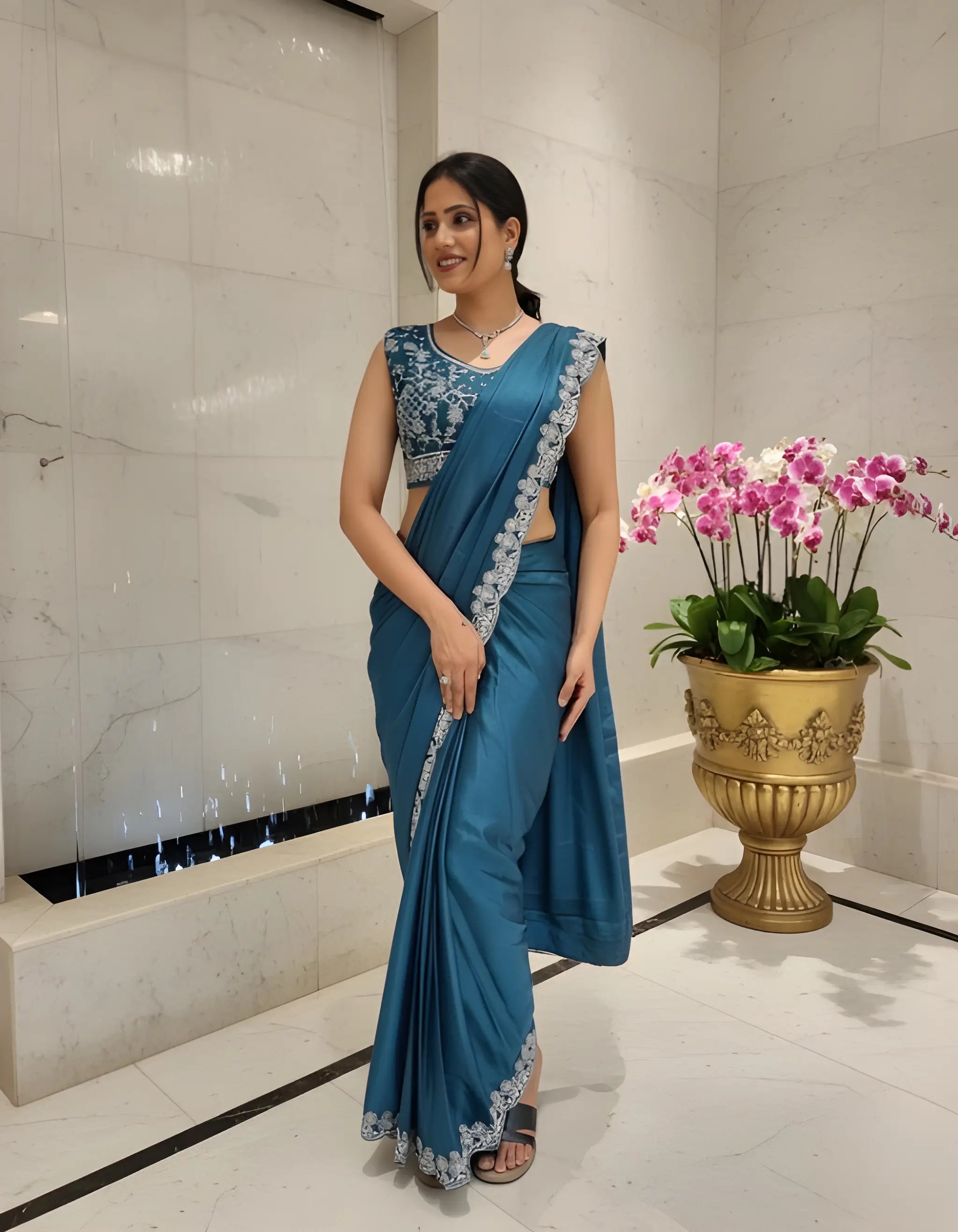Fulari fancy women saree for celebrations
