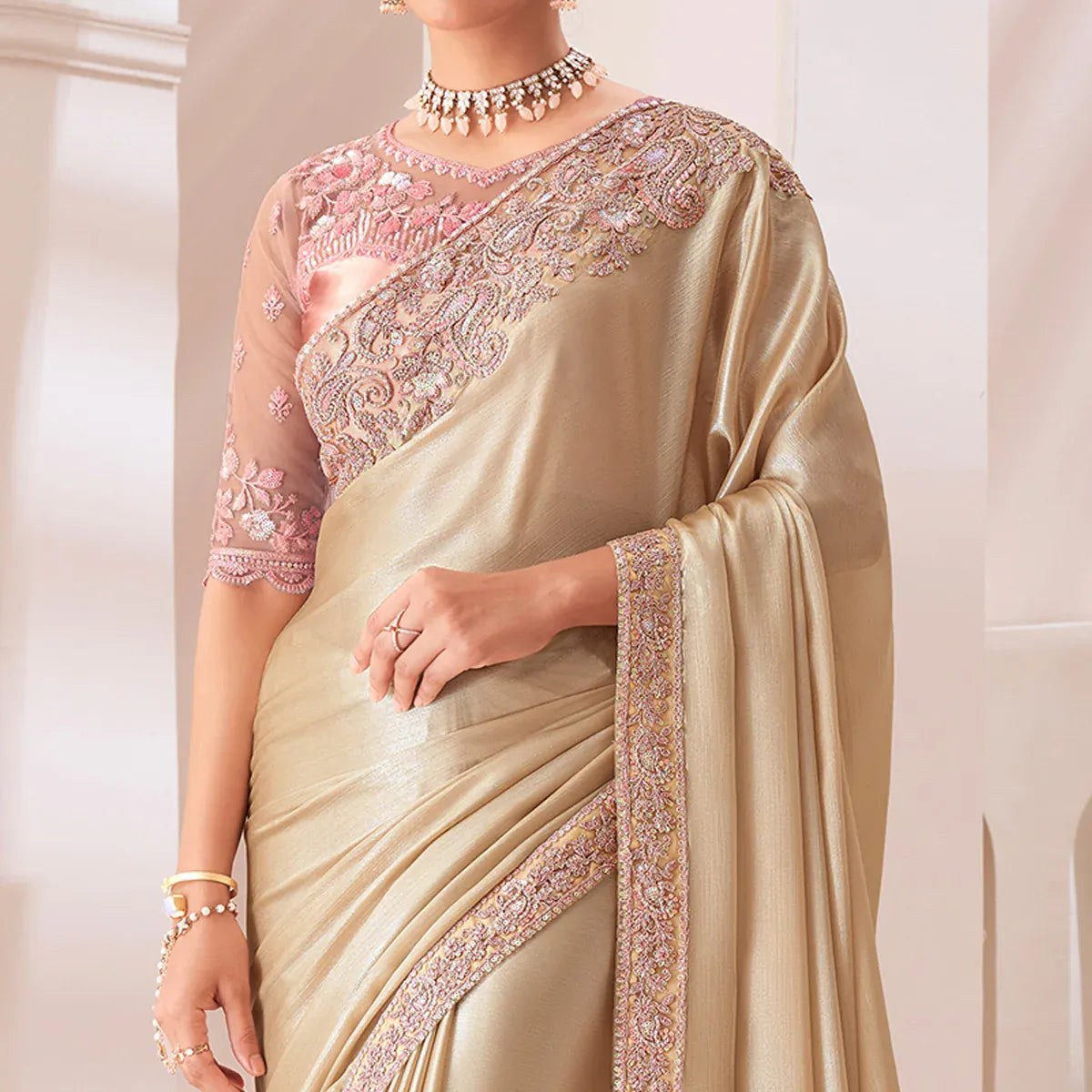 Bollywood designer saree by fulari
