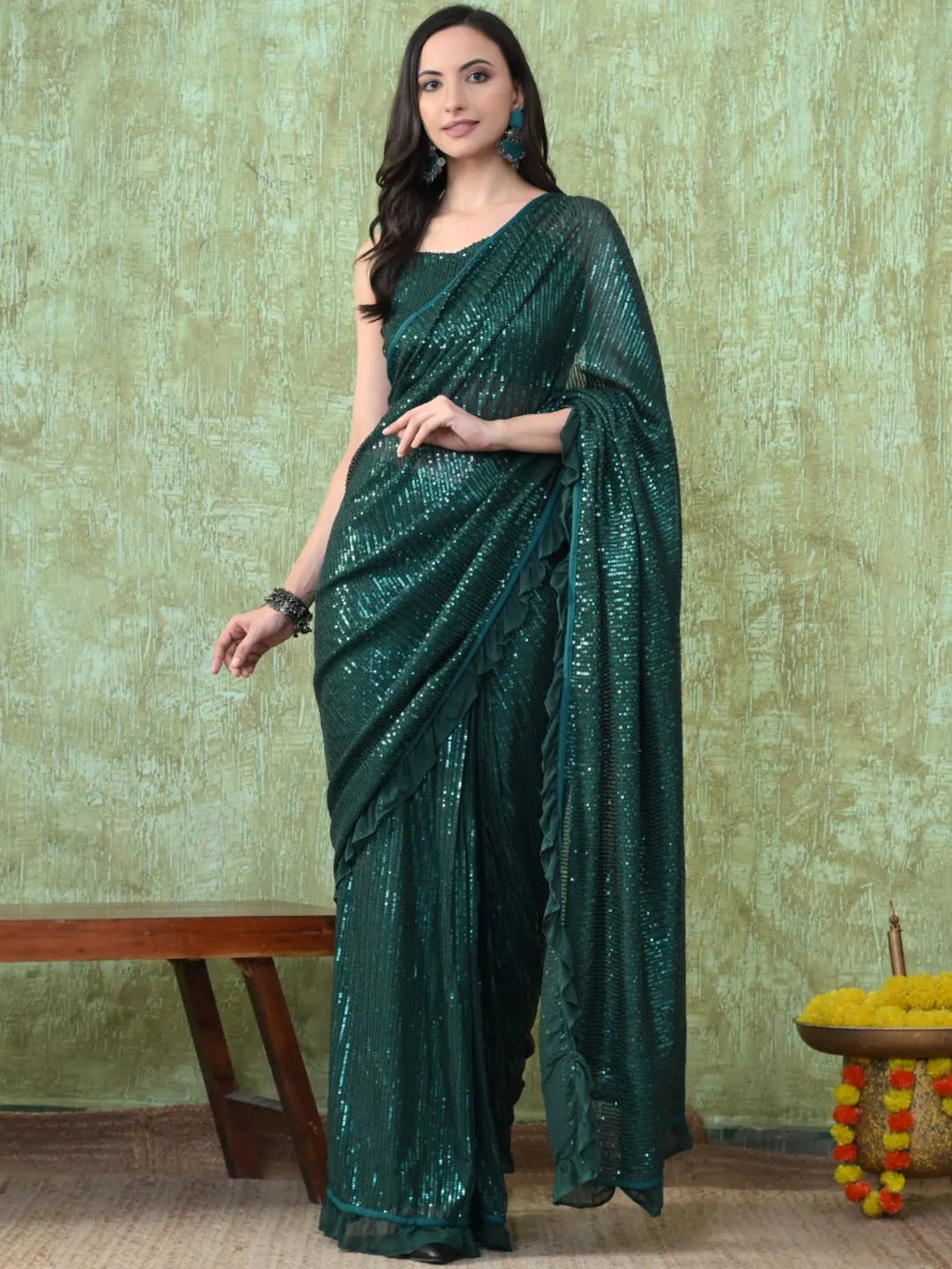 Fulari luxury women saree for party wear