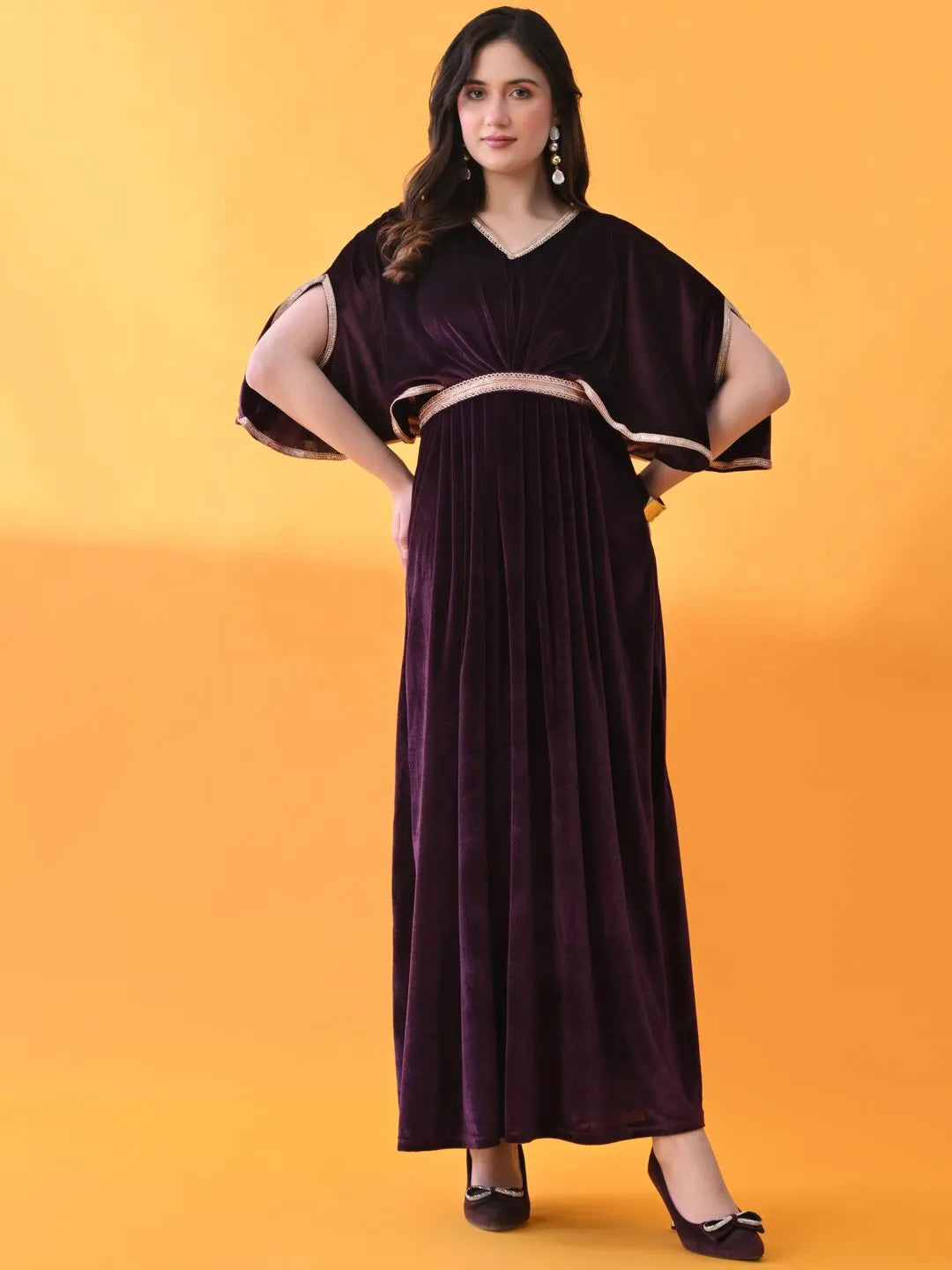 velvet fulari gown