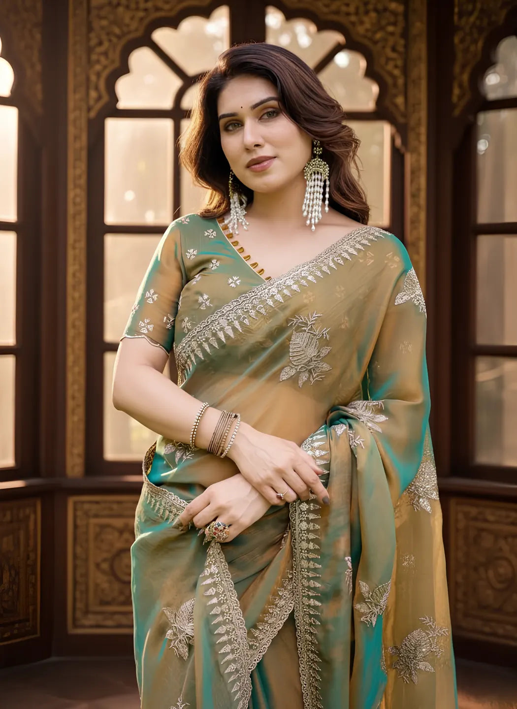 Fulari stylish saree for women
