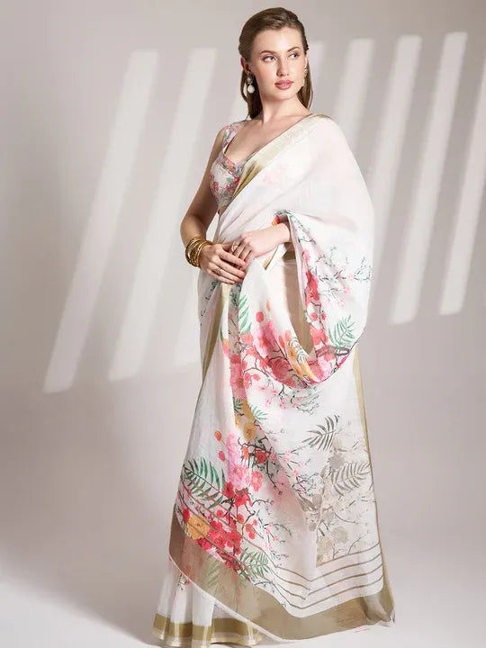 women stylish saree by fulari