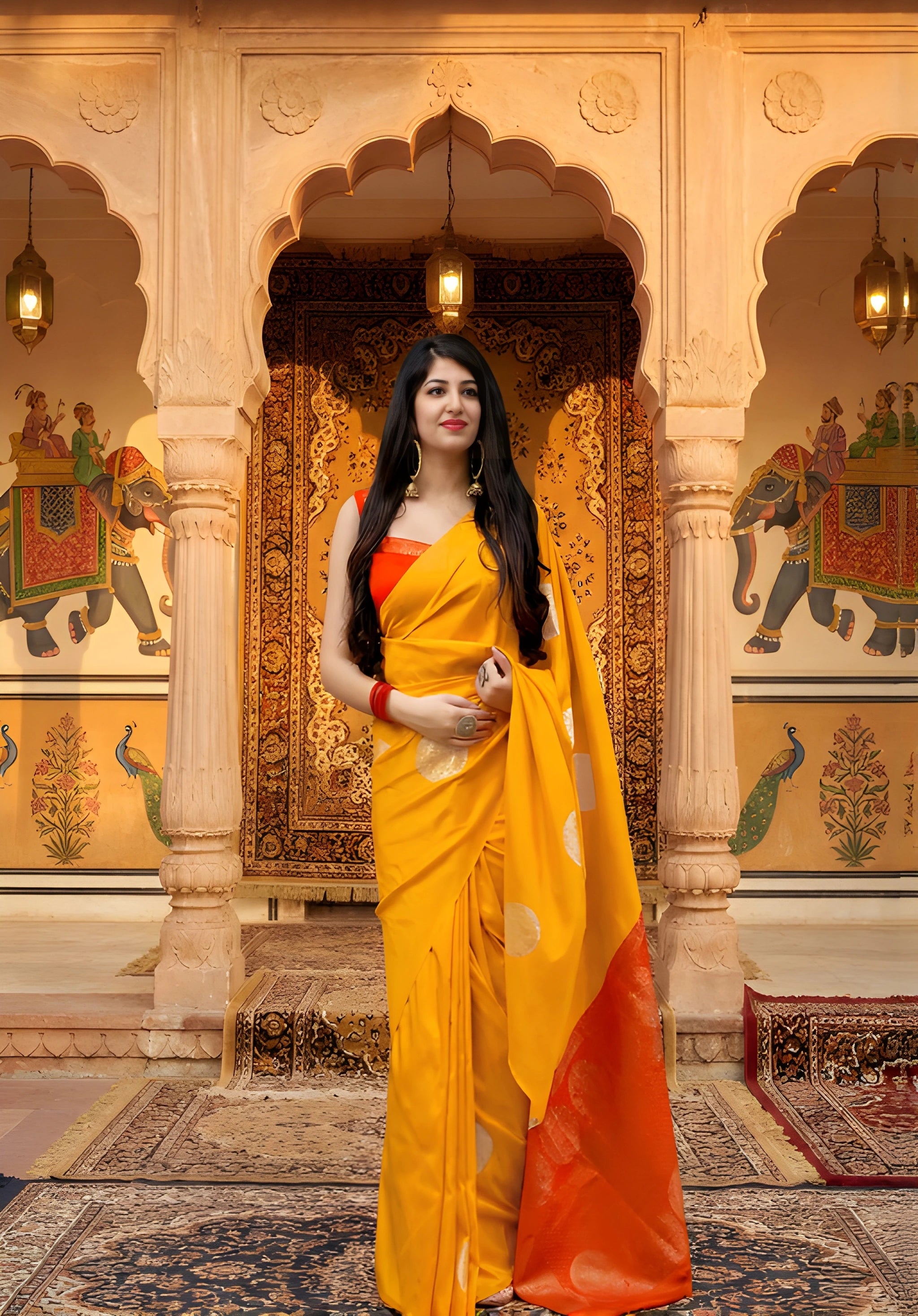 Fulari women daily wear saree