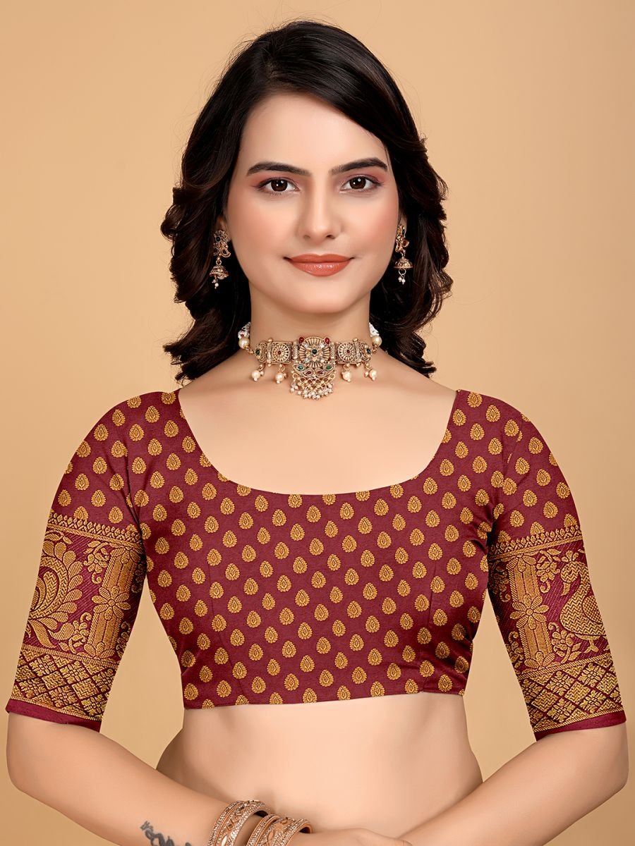 women's saree with blouse